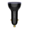 LDNIO C102 autós töltő, USB + 2x USB-C, 160W + USB-C- Lightning kábel (fekete) thumbnail