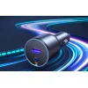 Ugreen EC701 autós töltő, USB + USB-C, 63W (fekete) thumbnail