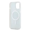 iPhone 13 Blue DKNY PC/TPU Repeat Pattern Tonal Stripe Magsafe tok thumbnail