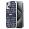  iPhone 13 Blue DKNY PC/TPU Repeat Pattern Tonal Stripe Magsafe tok thumbnail