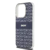DKNY PC/TPU Repeat Pattern Tonal Stripe Magsafe tok iPhone 14 Pro-hoz Kék thumbnail