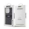 DKNY PC/TPU Repeat Pattern Tonal Stripe Magsafe tok iPhone 13 Pro Black thumbnail