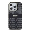DKNY PC/TPU Repeat Pattern Tonal Stripe Magsafe tok iPhone 13 Pro Black thumbnail