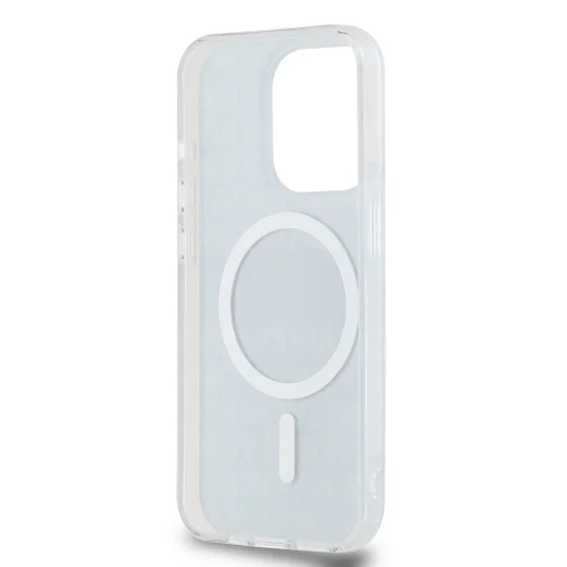 DKNY PC/TPU Repeat Pattern Tonal Stripe Magsafe tok iPhone 13 Pro Black - 5