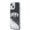 DKNY Liquid Glitter Arch Logo iPhone 11 tok Fekete - 3