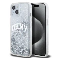  iPhone 15 Liquid Glitter Arch Logo DKNY tok