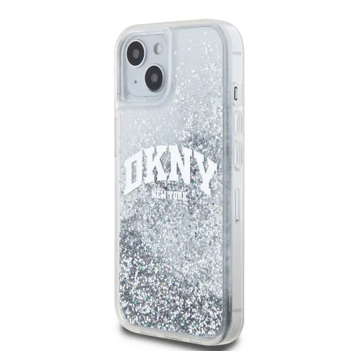  iPhone 15 Liquid Glitter Arch Logo DKNY tok - 3