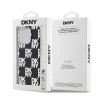 DKNY PC/TPU Kockás Minta tok iPhone 14 Pro Max Fekete thumbnail