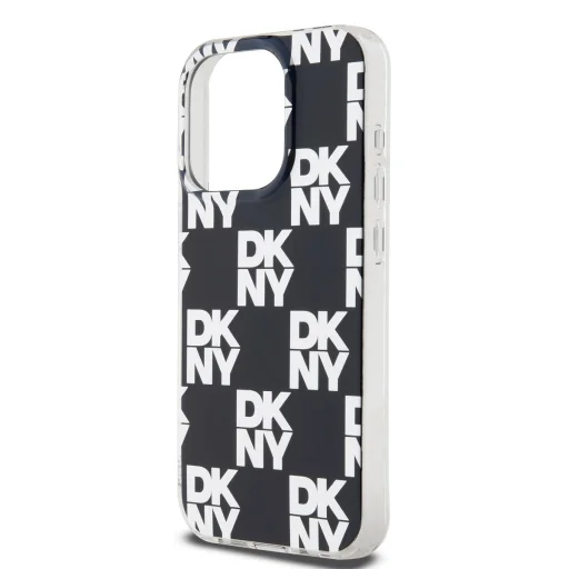 DKNY PC/TPU Kockás Minta tok iPhone 14 Pro Max Fekete - 4