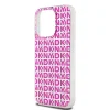 DKNY PC/TPU Repeat Pattern Pink tok iPhone 15 Pro-hoz thumbnail