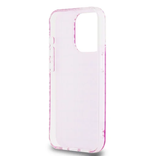 DKNY PC/TPU Repeat Pattern Pink tok iPhone 15 Pro-hoz - 5