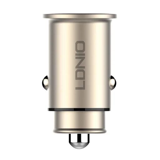 LDNIO C506Q USB, USB-C Autós töltő + USB-C - USB-C Kábel - 2