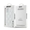 DKNY Liquid Glitter Kockás Minta tok iPhone 15-höz Átlátszó thumbnail