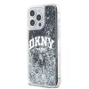  iPhone 13 Pro fekete DKNY Liquid Glitter Arch Logo tok thumbnail