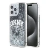  iPhone 13 Pro fekete DKNY Liquid Glitter Arch Logo tok thumbnail