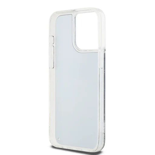  iPhone 13 Pro fekete DKNY Liquid Glitter Arch Logo tok - 5