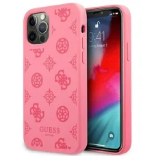 Guess GUHCP12LLSPEFU iPhone 12 Pro Max 6.7" fukszia/fukszia tok Peony Collection