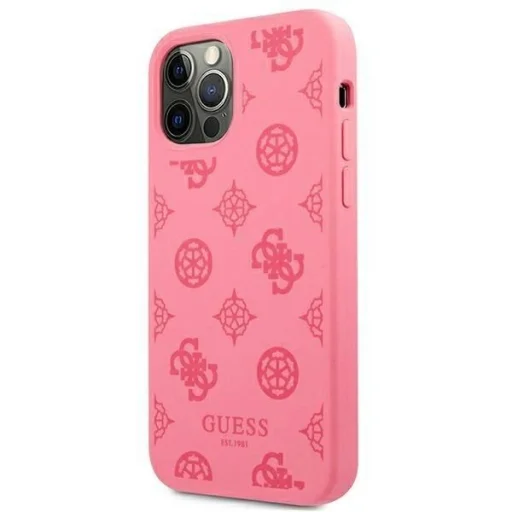 Guess GUHCP12LLSPEFU iPhone 12 Pro Max 6.7" fukszia/fukszia tok Peony Collection - 2