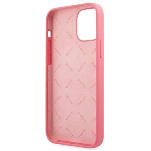 Guess GUHCP12LLSPEFU iPhone 12 Pro Max 6.7" fukszia/fukszia tok Peony Collection - 7