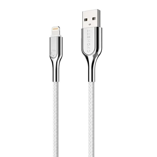 Cygnett Armoured 2.4A 12W 0.1m Lightning USB kábel (fehér) - 3