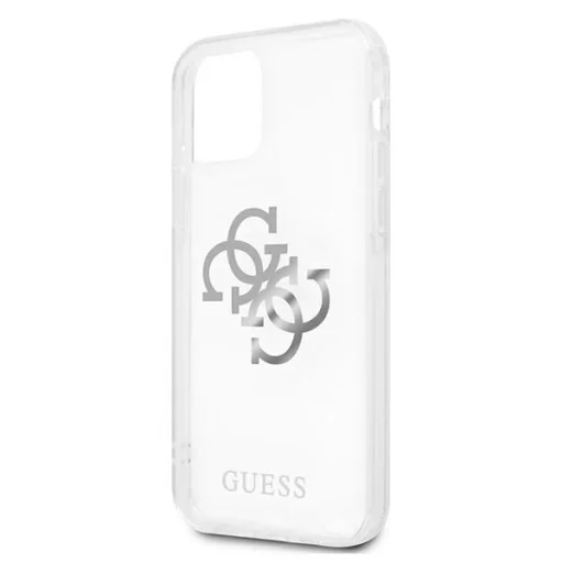 Guess GUHCP12LKS4GSI iPhone 12 Pro Max 6,7 hüvelykes átlátszó tok 4G ezüst medálgyűjtemény, - 6