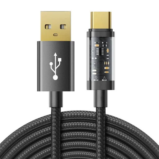 Adatkábel USB-A / Type-C / 3A / 2m Joyroom S-UC027A20 (fekete) - 1