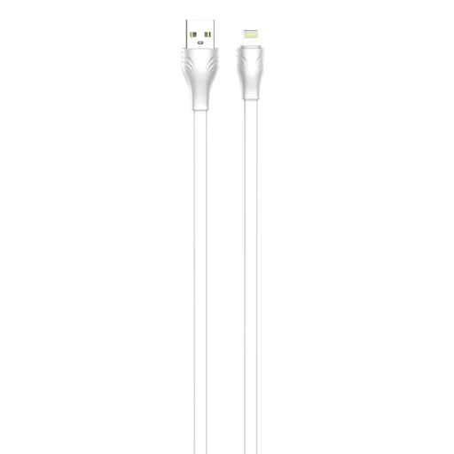 USB-kábel Lightning-hez LDNIO LS553, 2.1A, 3m (fehér) - 1