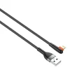 USB Lightning kábel LDNIO LS562, 2.4A, 2m (fekete) thumbnail
