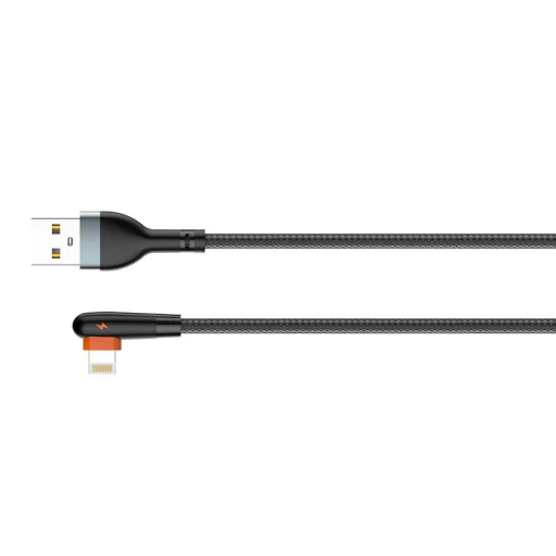 USB Lightning kábel LDNIO LS562, 2.4A, 2m (fekete) - 3