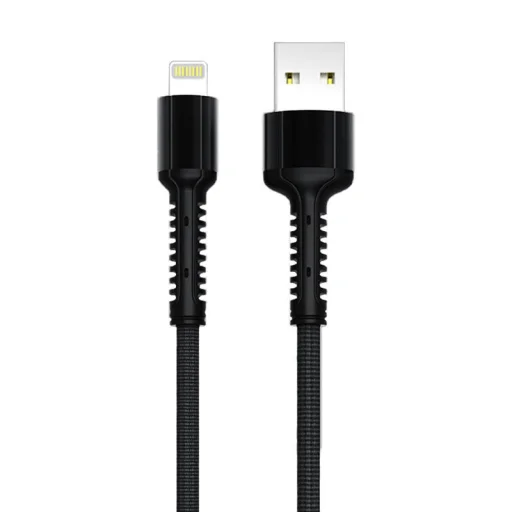 LDNIO LS64 Lightning USB kábel, 2,4A, hossz: 2m - 1
