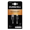 Lightning USB kábel Duracell 1m (fekete) thumbnail