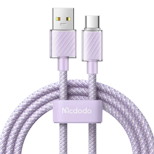 Mcdodo CA-3652 Lightning USB kábel, 1.2m (lila) - 1