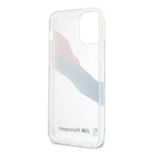  iPhone 12 Pro Max 6,7" átlátszó keménytok BMW BMHCP12LSKTGT Motorsport Tricolor tok - 7