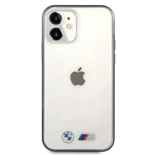  iPhone 12 Mini 5,4" átlátszó BMW BMHCP12SMBTOK Sandblast hardcase tok - 3