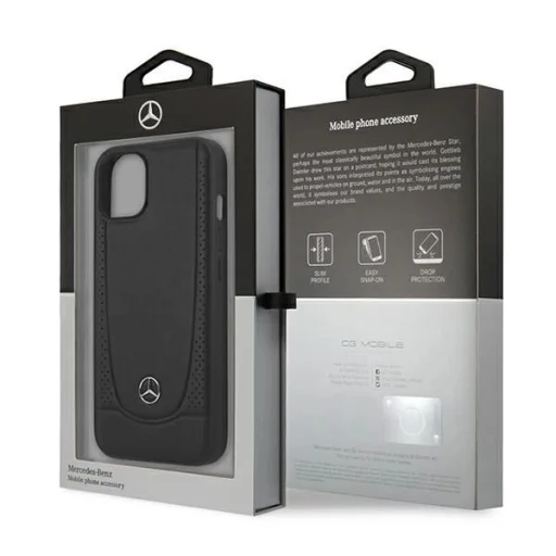Mercedes MEHCP13SARMBK iPhone 13 mini 5,4" fekete Urban Line tok - 8