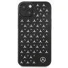 Mercedes MEHCP13SESPBK iPhone 13 mini 5,4" fekete keménytok Silver Stars Pattern thumbnail