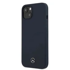 Mercedes MEHCP13SSILNA iPhone 13 mini 5,4" sötétkék tok Silicone Line