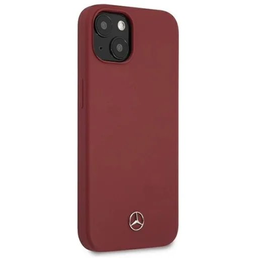 Mercedes MEHCP13SSILRE iPhone 13 mini 5,4" piros hardcase Silicone Line tok - 4