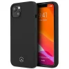 Mercedes MEHCP13SSILBK iPhone 13 mini 5,4" fekete fliptok Silicone Line thumbnail