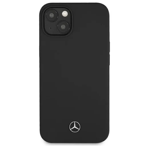 Mercedes MEHCP13SSILBK iPhone 13 mini 5,4" fekete fliptok Silicone Line - 3