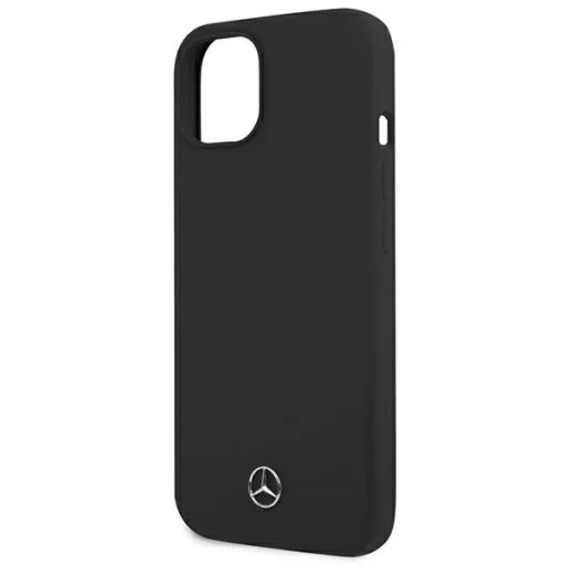 Mercedes MEHCP13SSILBK iPhone 13 mini 5,4" fekete fliptok Silicone Line - 6