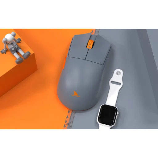 Vezeték nélküli gaming egér Darmoshark M3s PRO (szürke) - 5