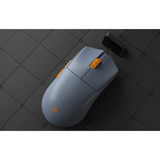 Vezeték nélküli gaming egér Darmoshark M3s PRO (szürke) - 4