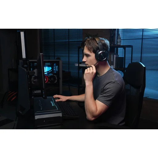 Edifier HECATE G30S Gamer fejhallgató (szürke) - 10