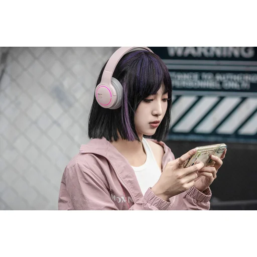 Edifier HECATE G2BT gamer fejhallgató (rózsaszín) - 7