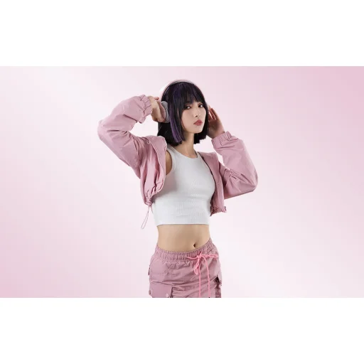 Edifier HECATE G2BT gamer fejhallgató (rózsaszín) - 8