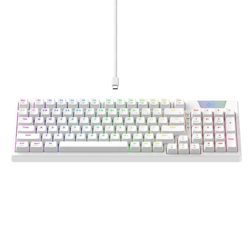 Havit KB885L gamer billentyűzet RGB (fehér) - 2
