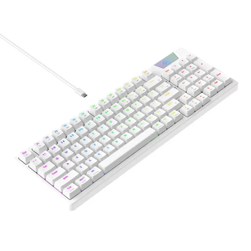 Havit KB885L gamer billentyűzet RGB (fehér) - 3