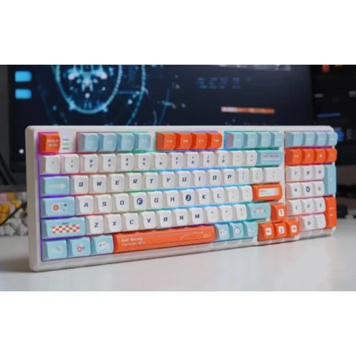 Gaming billentyűzet Darmoshark K7 PRO (fehér) - 3