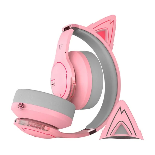 Edifier HECATE G5BT gamer fejhallgató (rózsaszín) - 7